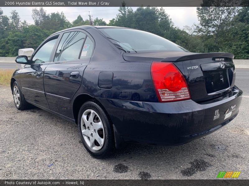 Tidal Wave Blue / Gray 2006 Hyundai Elantra GLS Sedan