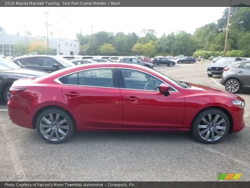 Soul Red Crystal Metallic / Black 2019 Mazda Mazda6 Touring
