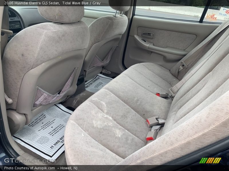 Tidal Wave Blue / Gray 2006 Hyundai Elantra GLS Sedan
