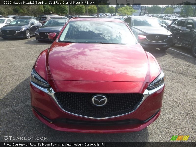 Soul Red Crystal Metallic / Black 2019 Mazda Mazda6 Touring