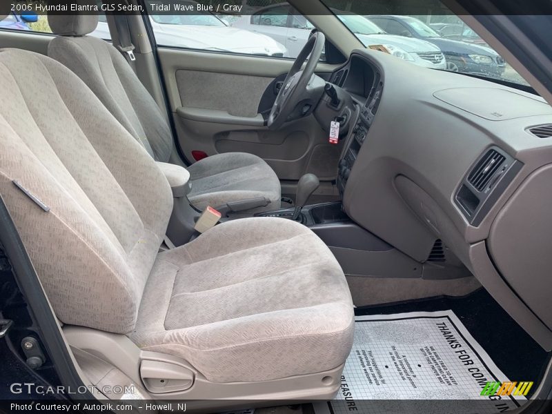 Tidal Wave Blue / Gray 2006 Hyundai Elantra GLS Sedan