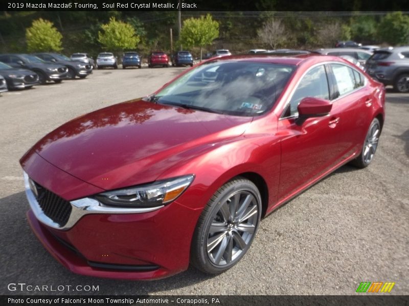 Soul Red Crystal Metallic / Black 2019 Mazda Mazda6 Touring