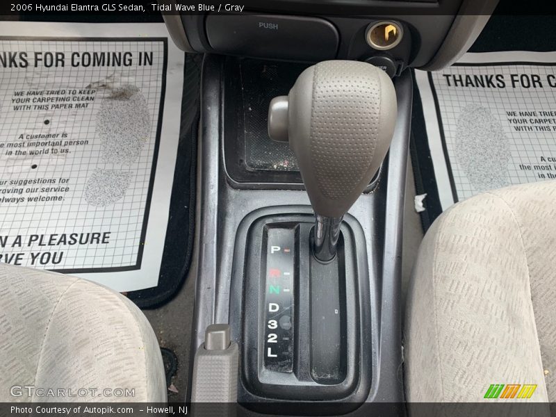 Tidal Wave Blue / Gray 2006 Hyundai Elantra GLS Sedan