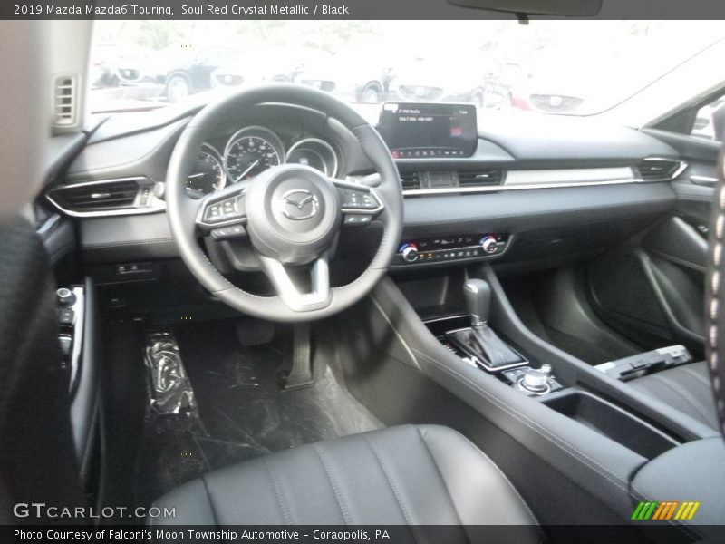 Soul Red Crystal Metallic / Black 2019 Mazda Mazda6 Touring