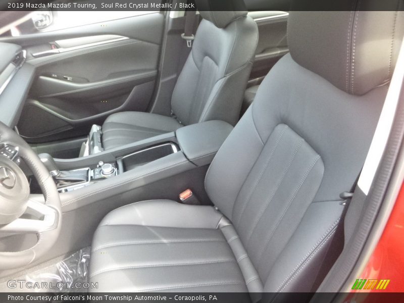 Soul Red Crystal Metallic / Black 2019 Mazda Mazda6 Touring