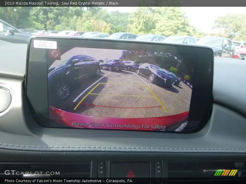 Soul Red Crystal Metallic / Black 2019 Mazda Mazda6 Touring