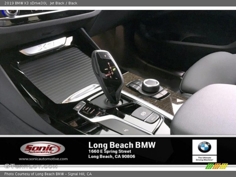 Jet Black / Black 2019 BMW X3 sDrive30i