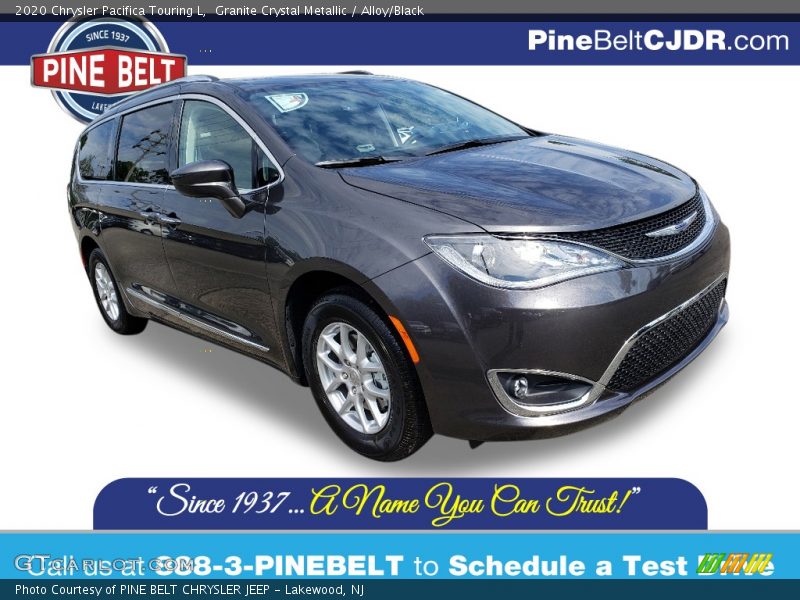 Granite Crystal Metallic / Alloy/Black 2020 Chrysler Pacifica Touring L