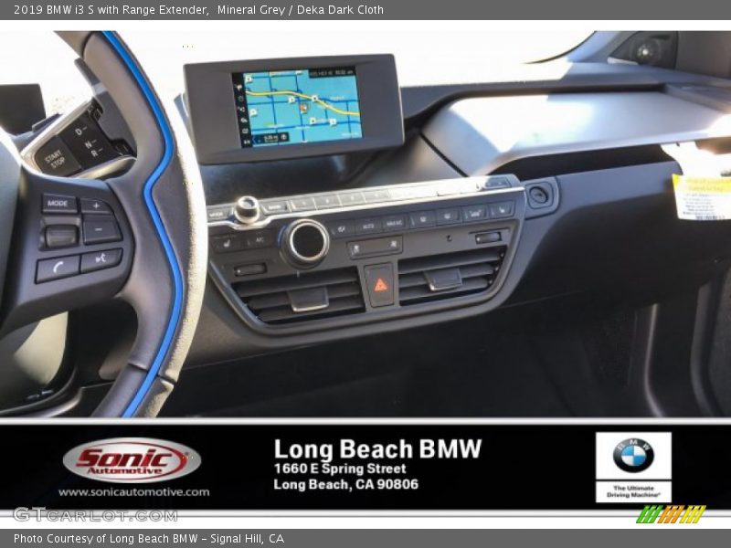 Mineral Grey / Deka Dark Cloth 2019 BMW i3 S with Range Extender