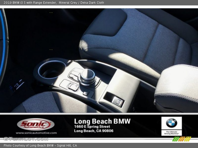 Mineral Grey / Deka Dark Cloth 2019 BMW i3 S with Range Extender
