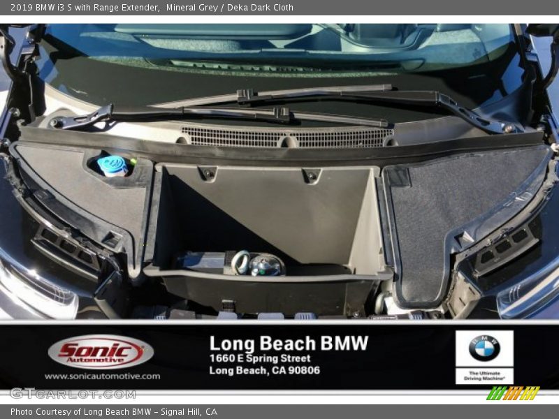 Mineral Grey / Deka Dark Cloth 2019 BMW i3 S with Range Extender