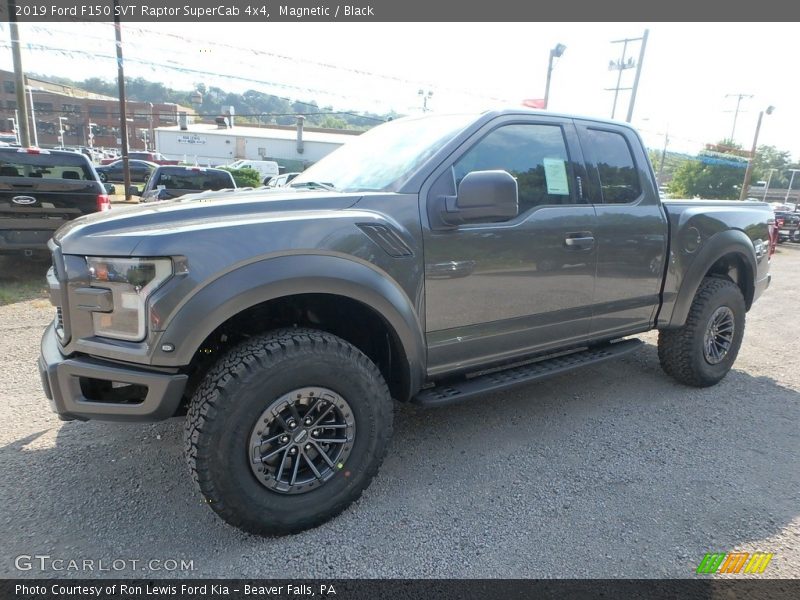 Magnetic / Black 2019 Ford F150 SVT Raptor SuperCab 4x4