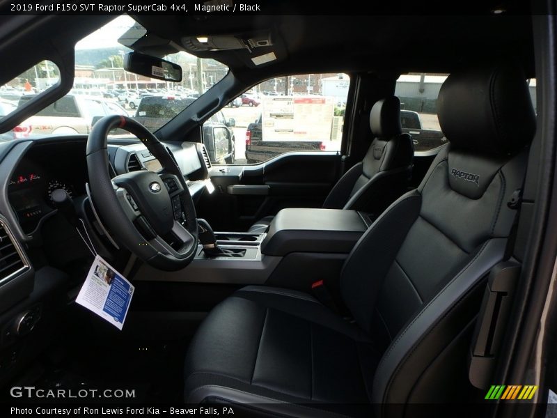 Magnetic / Black 2019 Ford F150 SVT Raptor SuperCab 4x4