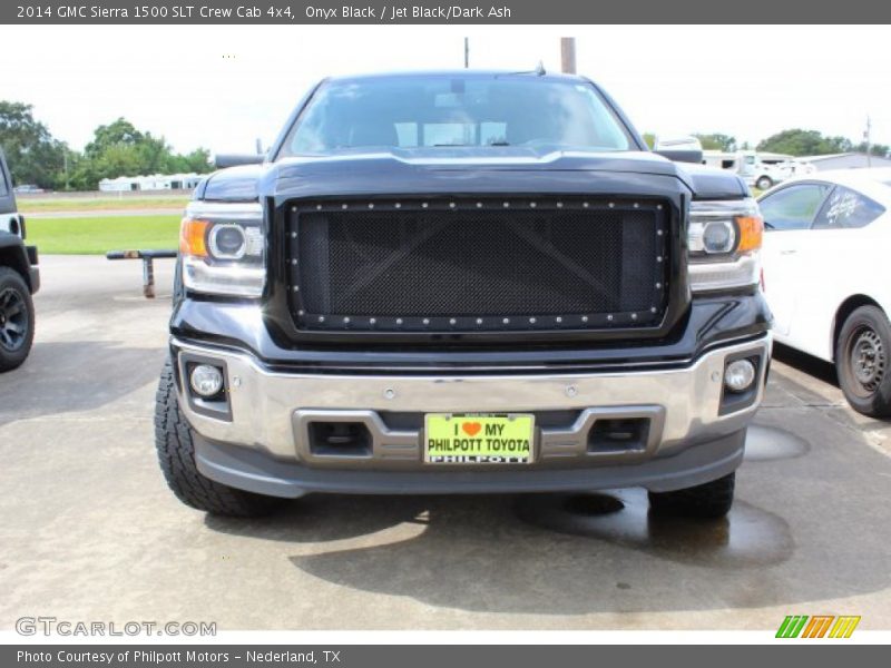 Onyx Black / Jet Black/Dark Ash 2014 GMC Sierra 1500 SLT Crew Cab 4x4