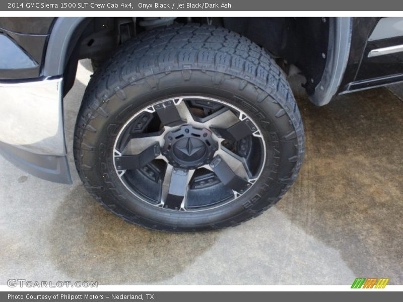 Onyx Black / Jet Black/Dark Ash 2014 GMC Sierra 1500 SLT Crew Cab 4x4