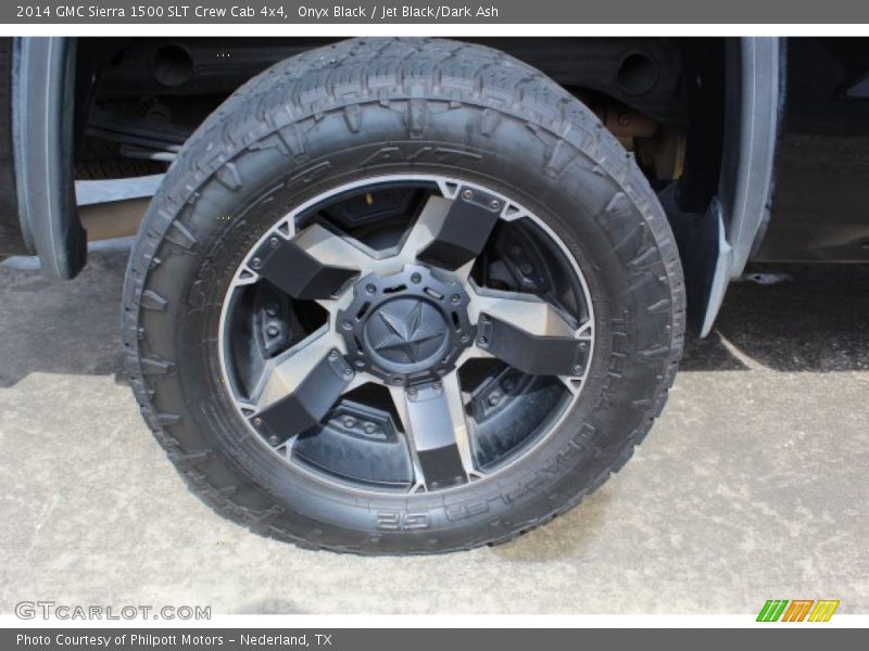 Onyx Black / Jet Black/Dark Ash 2014 GMC Sierra 1500 SLT Crew Cab 4x4