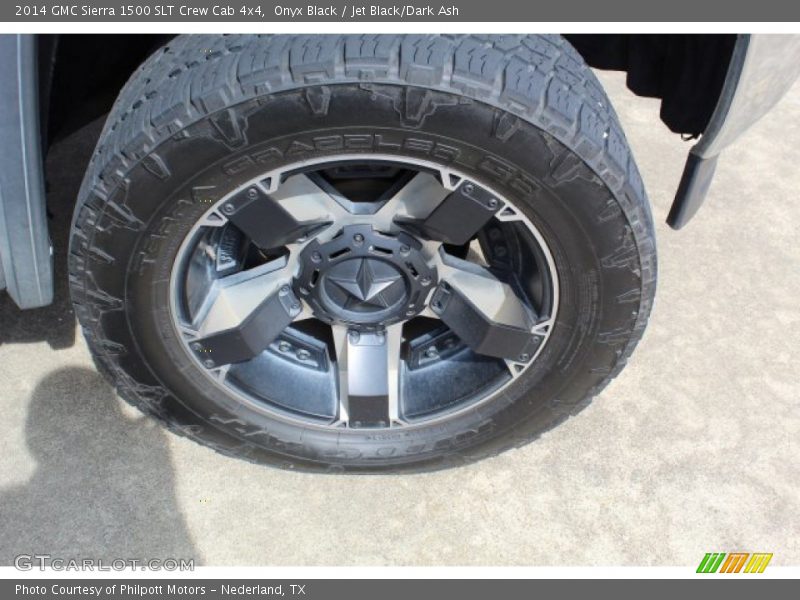 Onyx Black / Jet Black/Dark Ash 2014 GMC Sierra 1500 SLT Crew Cab 4x4