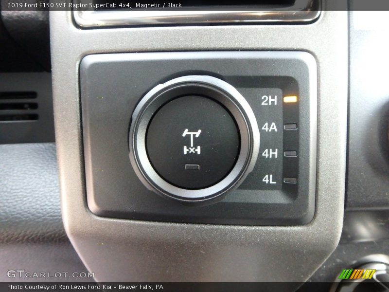 Controls of 2019 F150 SVT Raptor SuperCab 4x4