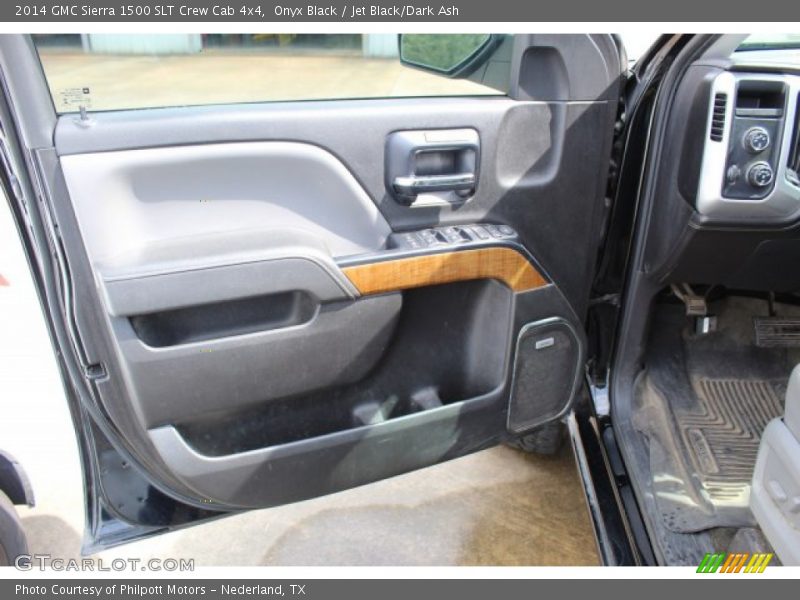 Onyx Black / Jet Black/Dark Ash 2014 GMC Sierra 1500 SLT Crew Cab 4x4