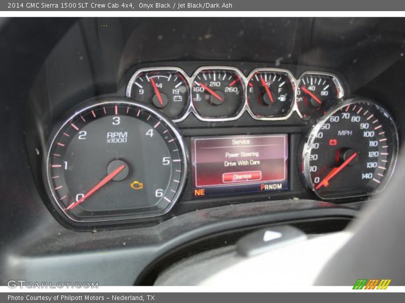 Onyx Black / Jet Black/Dark Ash 2014 GMC Sierra 1500 SLT Crew Cab 4x4