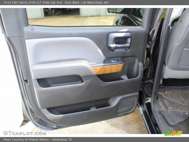 Onyx Black / Jet Black/Dark Ash 2014 GMC Sierra 1500 SLT Crew Cab 4x4