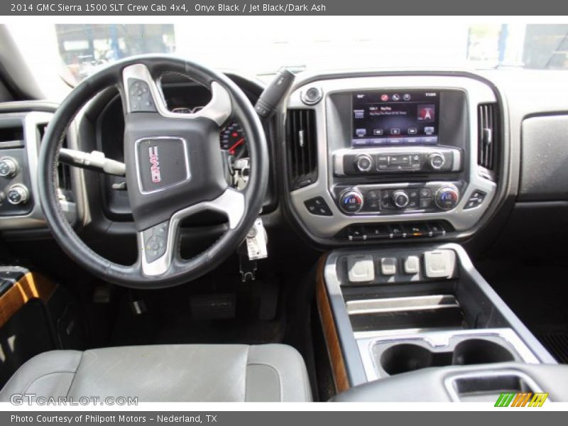 Onyx Black / Jet Black/Dark Ash 2014 GMC Sierra 1500 SLT Crew Cab 4x4