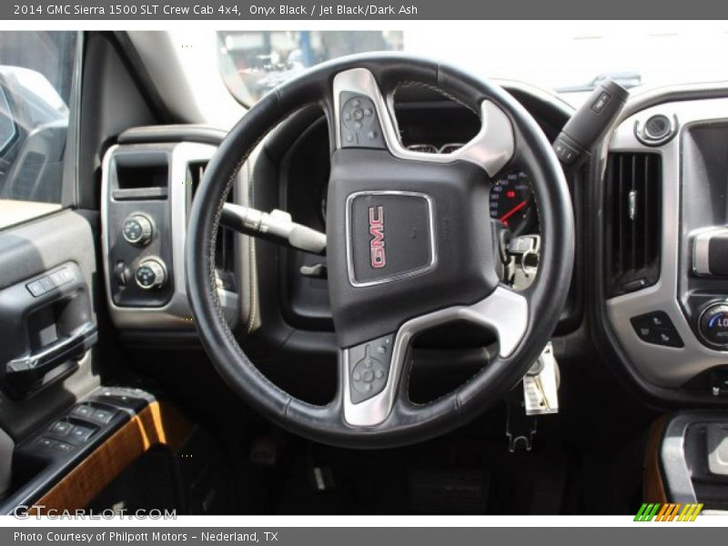 Onyx Black / Jet Black/Dark Ash 2014 GMC Sierra 1500 SLT Crew Cab 4x4