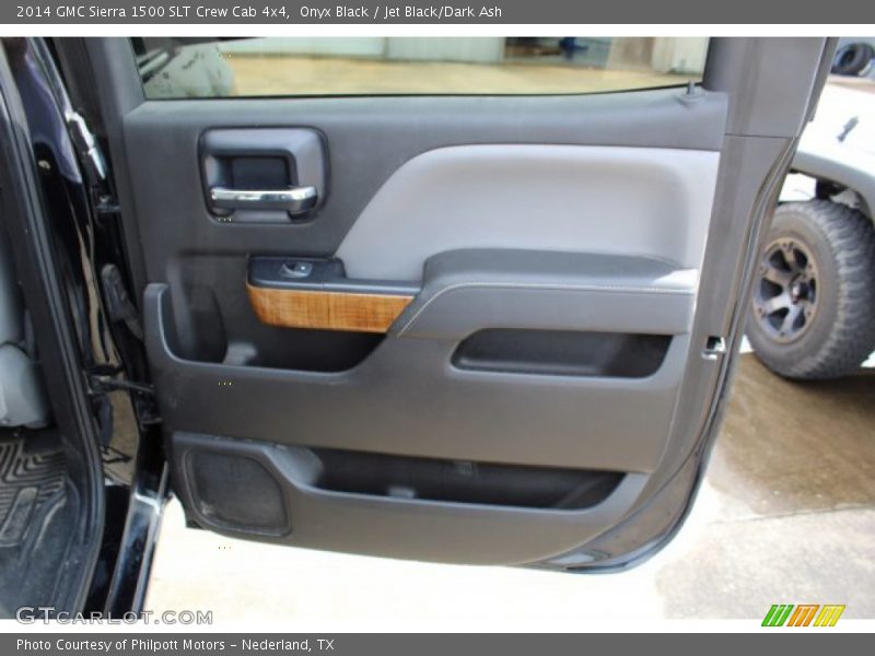 Onyx Black / Jet Black/Dark Ash 2014 GMC Sierra 1500 SLT Crew Cab 4x4