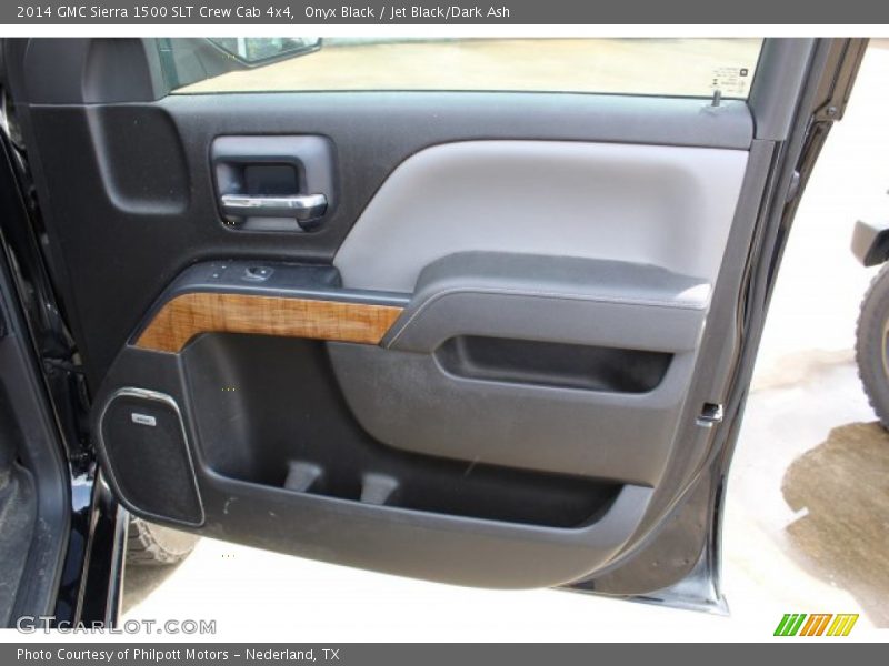 Onyx Black / Jet Black/Dark Ash 2014 GMC Sierra 1500 SLT Crew Cab 4x4