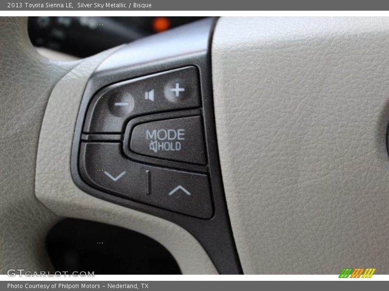 Silver Sky Metallic / Bisque 2013 Toyota Sienna LE
