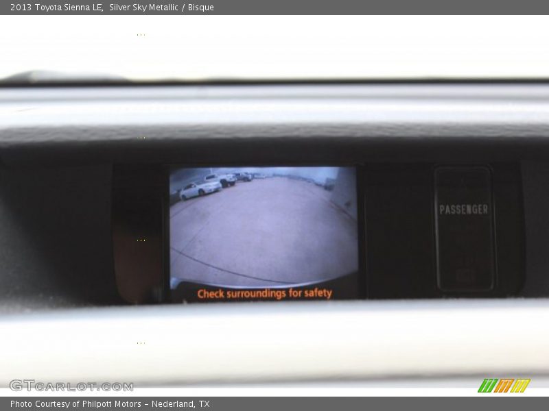 Silver Sky Metallic / Bisque 2013 Toyota Sienna LE