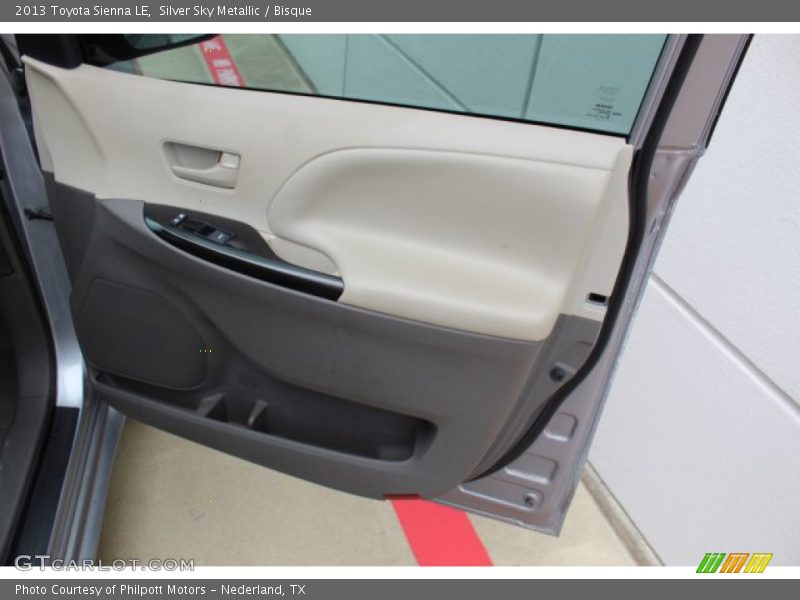Silver Sky Metallic / Bisque 2013 Toyota Sienna LE