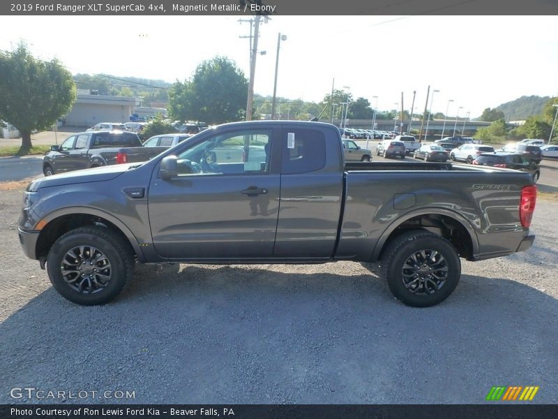 Magnetic Metallic / Ebony 2019 Ford Ranger XLT SuperCab 4x4