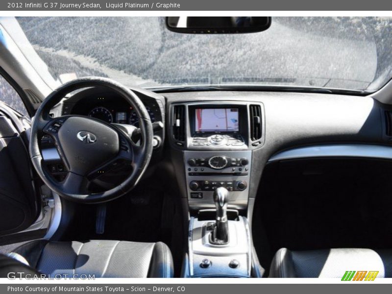 Liquid Platinum / Graphite 2012 Infiniti G 37 Journey Sedan