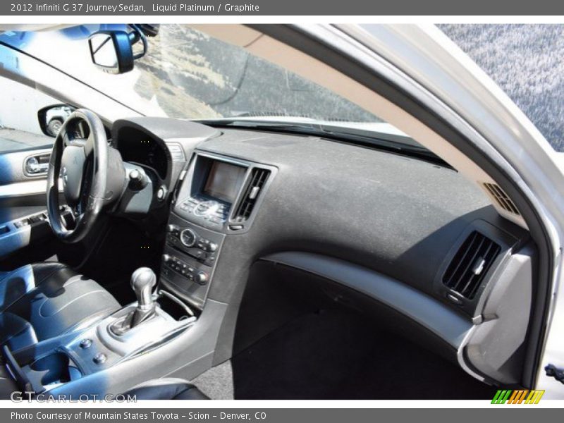 Liquid Platinum / Graphite 2012 Infiniti G 37 Journey Sedan