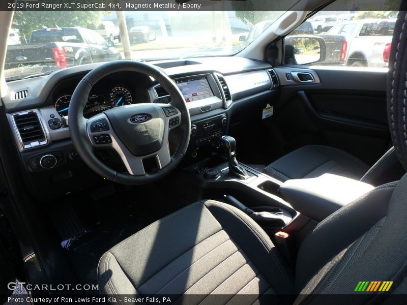 Magnetic Metallic / Ebony 2019 Ford Ranger XLT SuperCab 4x4