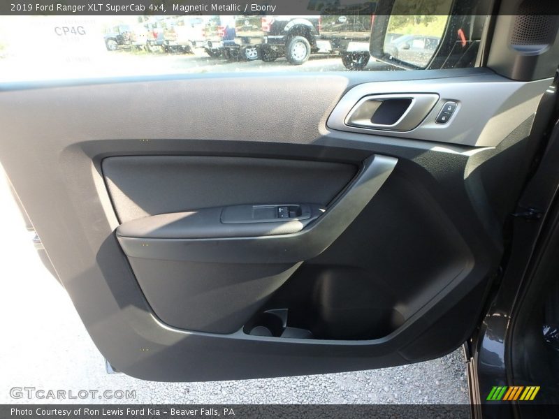Magnetic Metallic / Ebony 2019 Ford Ranger XLT SuperCab 4x4