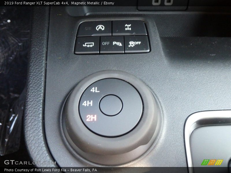 Magnetic Metallic / Ebony 2019 Ford Ranger XLT SuperCab 4x4