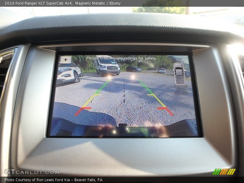 Magnetic Metallic / Ebony 2019 Ford Ranger XLT SuperCab 4x4