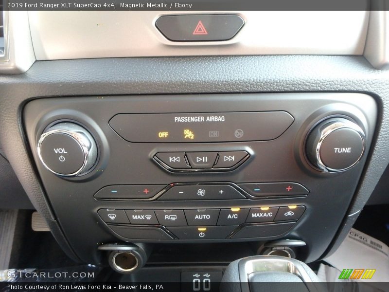 Magnetic Metallic / Ebony 2019 Ford Ranger XLT SuperCab 4x4