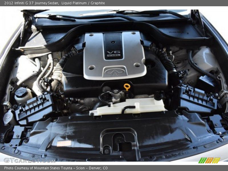 Liquid Platinum / Graphite 2012 Infiniti G 37 Journey Sedan