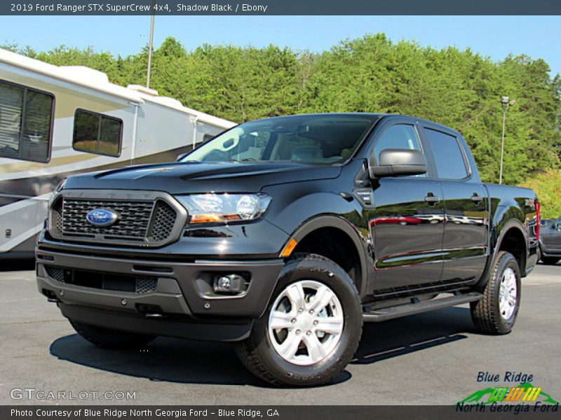 Shadow Black / Ebony 2019 Ford Ranger STX SuperCrew 4x4