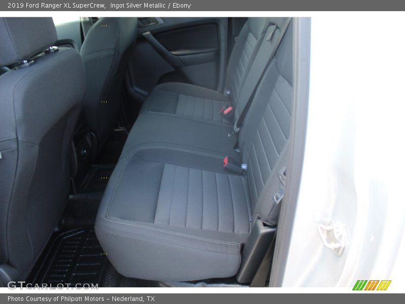 Ingot Silver Metallic / Ebony 2019 Ford Ranger XL SuperCrew
