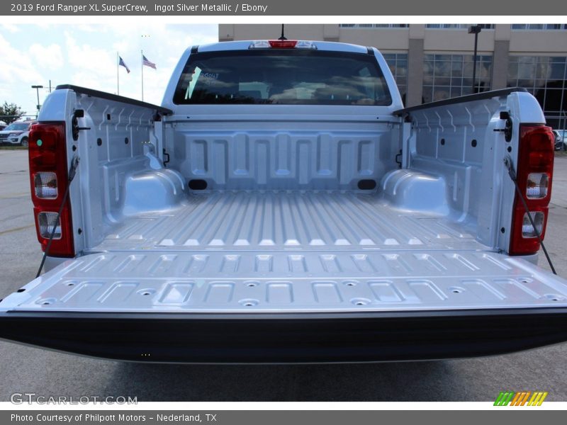 Ingot Silver Metallic / Ebony 2019 Ford Ranger XL SuperCrew