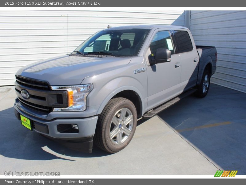 Abyss Gray / Black 2019 Ford F150 XLT SuperCrew