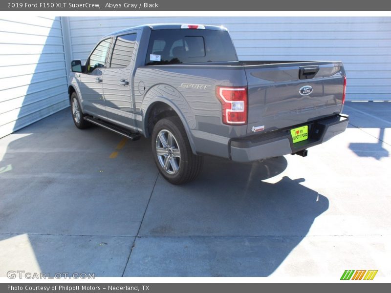Abyss Gray / Black 2019 Ford F150 XLT SuperCrew