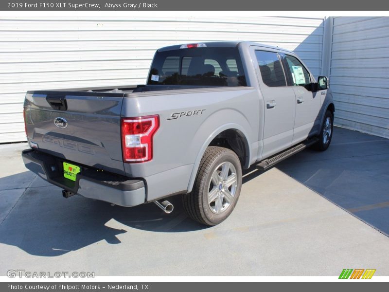 Abyss Gray / Black 2019 Ford F150 XLT SuperCrew