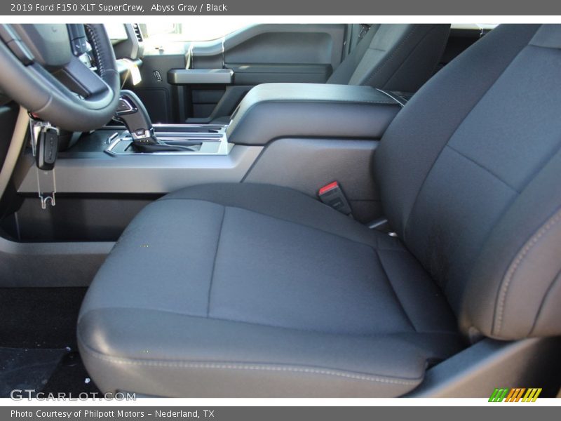 Abyss Gray / Black 2019 Ford F150 XLT SuperCrew