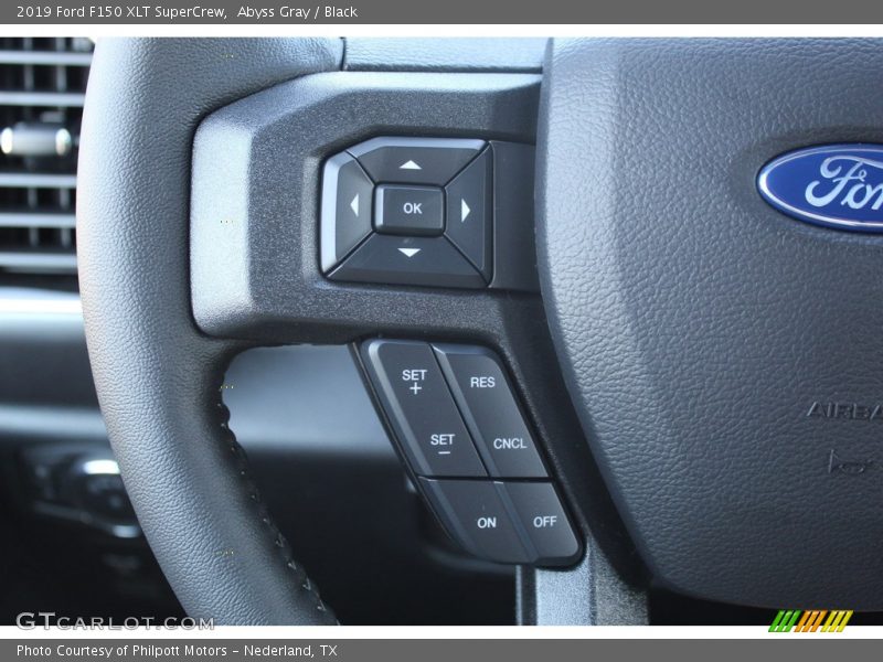 Abyss Gray / Black 2019 Ford F150 XLT SuperCrew
