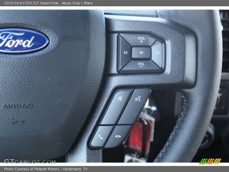 Abyss Gray / Black 2019 Ford F150 XLT SuperCrew